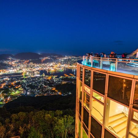 長崎、福岡 賞海豚5天冬日美景之旅 ~南島原(乘船觀賞野生海豚)、雲仙地獄(大叫喚地獄展望所)、稻佐山展望台(乘玻璃列車、日本新三大夜景)、「日本三大名橋」眼鏡橋、「米芝蓮景點推介」太宰府～天滿宮