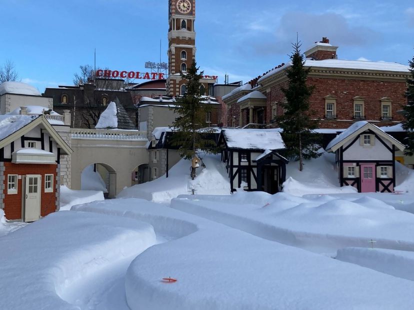 白之戀人朱古力城堡