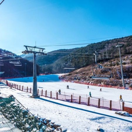 江村+首爾 5天冬日親子之旅    ※【保證2晚江村Elysian度假村+冬日滑雪體驗+傳統韓式三溫暖】、江村Rail Bike、樂天世界+水族館、樂高樂園、Zoolung Zoolung 室內動物園