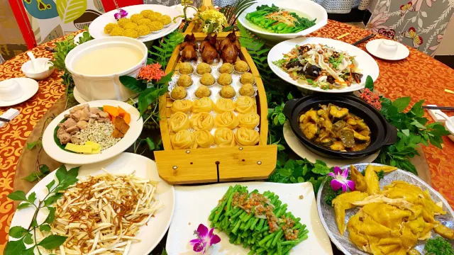 傳統柚皮炆花錦鱔＋特色龍船三食宴