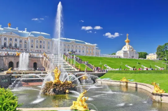 彼得夏宮噴泉