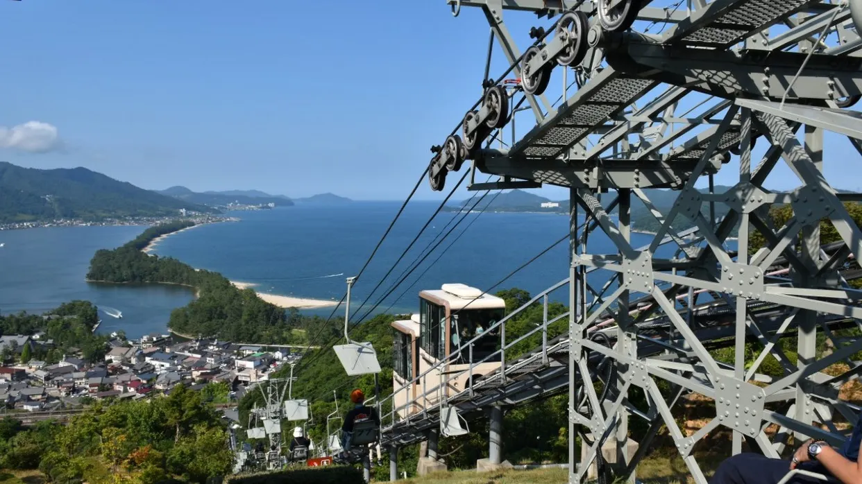 天橋立吊椅及單軌電車