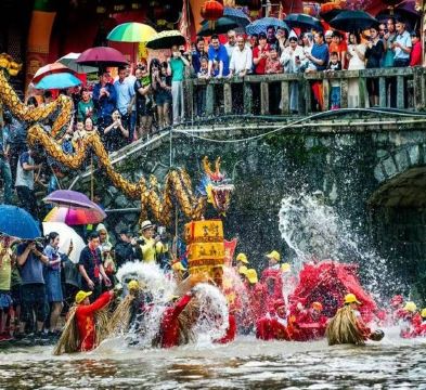 福建(漳州、廈門)特色民俗節慶 4天高鐵團  【一年一度土樓媽祖文化節：觀看”媽祖過海”儀式、水上舞龍表演等】、《世界文化遺產》南靖土樓群、漳州古城