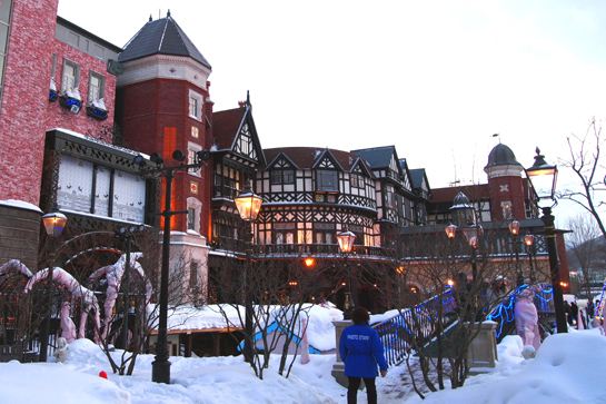 白之戀人朱古力城堡