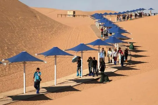 庫布其沙漠~響沙灣