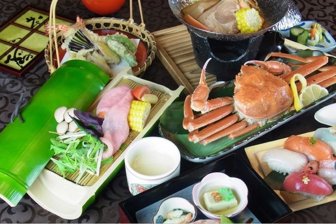 蘆原溫泉美松酒店~本松葉蟹會席料理