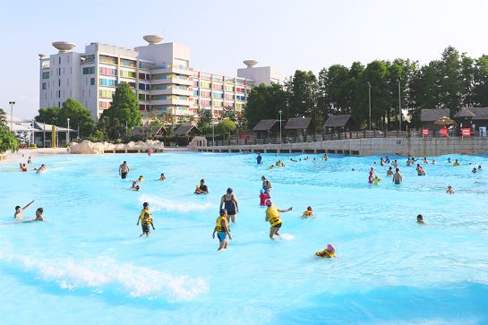 麗寶樂園馬拉灣大海嘯