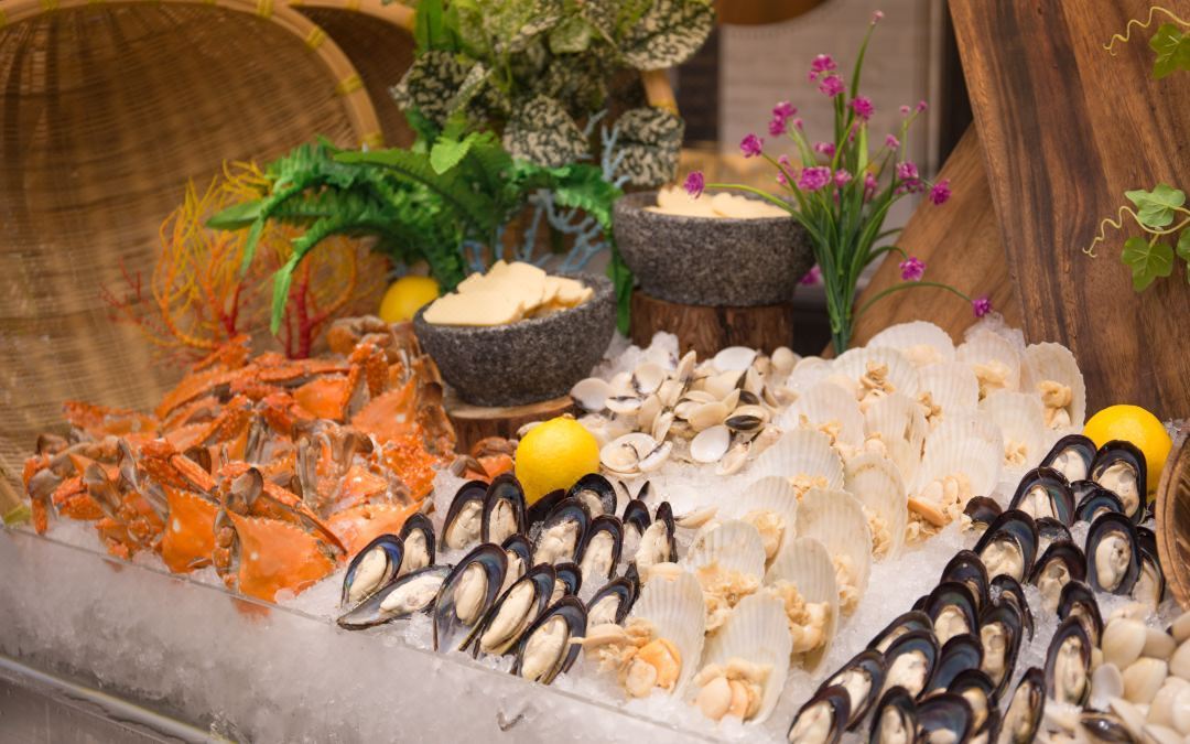 酒店海鮮自助晚餐