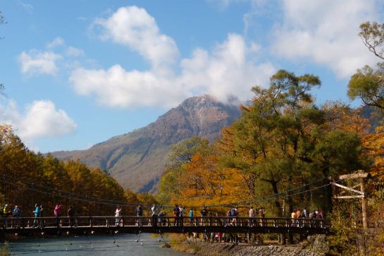 上高地紅葉