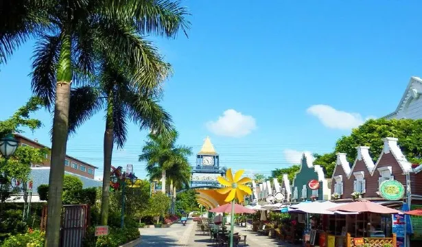 荷蘭花卉小鎮位於深圳市南山區，前身是南山花卉世界，後來參照荷蘭小鎮改建。這裡有“荷蘭三寶”木鞋、風車和郁金香，色彩艷麗，很有風情，是周末來拍照的好地方。如果是帶小朋友，還可以去小鎮裡的花仙子兒童樂園。