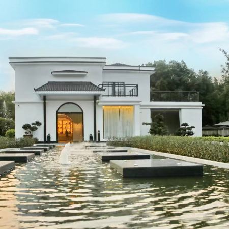 清遠玄真十七墅(約1100呎私家庭院一房一廳複式別墅)(獨立私家湯泉)【任吃現蒸大閘蟹宴】【皮脆肉滑正宗白切麻雞宴】【雞鮑翅木瓜浸雞宴(保證每席2隻清遠雞)】清遠溫泉純玩2天團