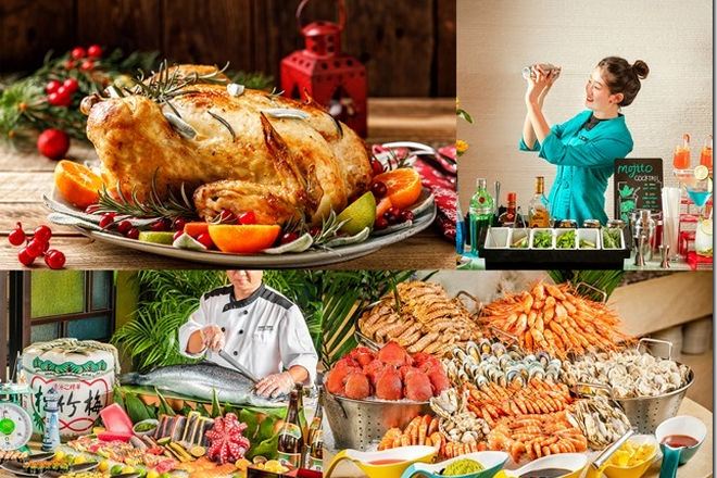 水月周莊鉑爾曼酒店聖誕晚宴自助餐