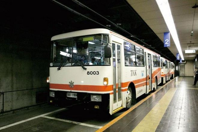 立山隧道無軌電車