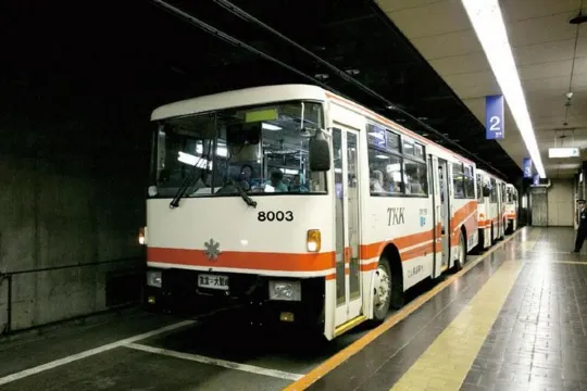 立山隧道無軌電車