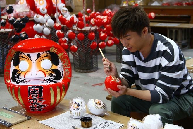 達摩不倒翁點睛體驗