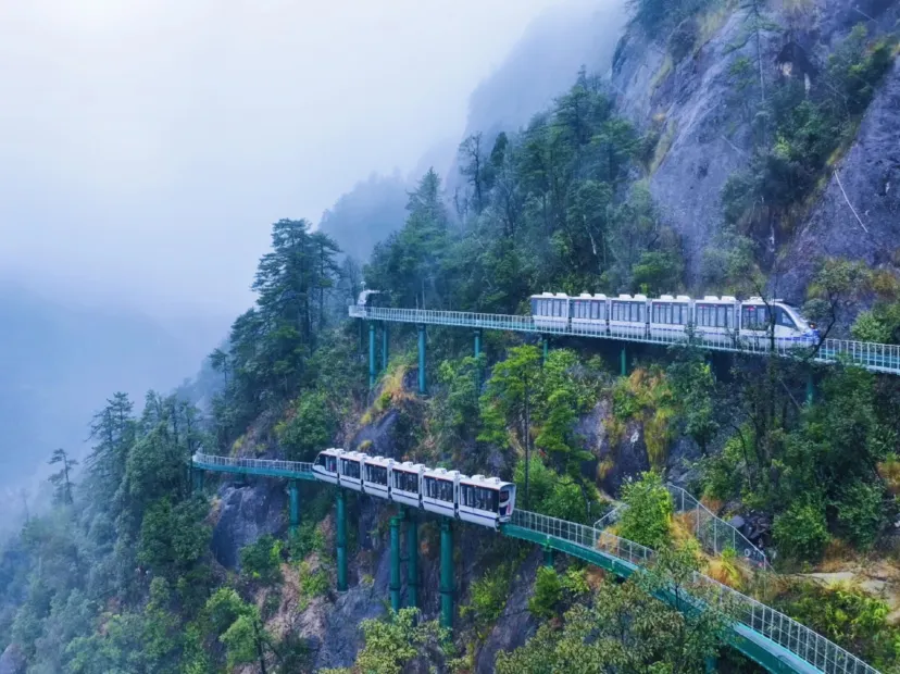大覺山懸崖動車