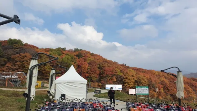 平昌Luge Land斜坡滑車