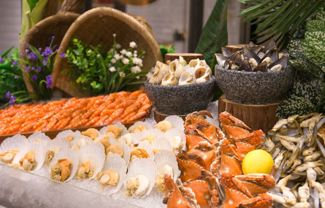 酒店海鮮自助晚餐