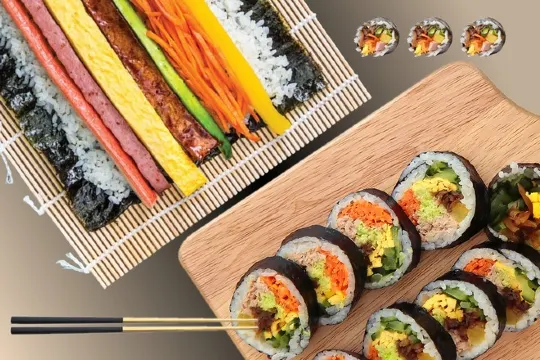 韓食DIY_紫菜飯卷KIMBAP
