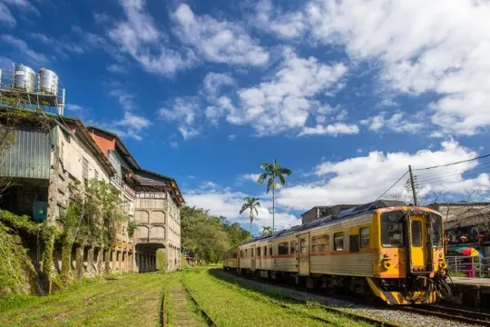 菁桐木造火車站