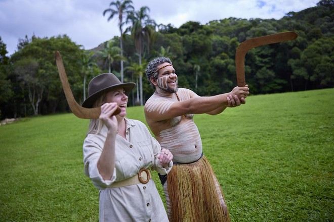 熱帶雨林區 民族表演