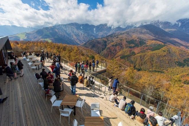 白馬岩岳山頂展望台