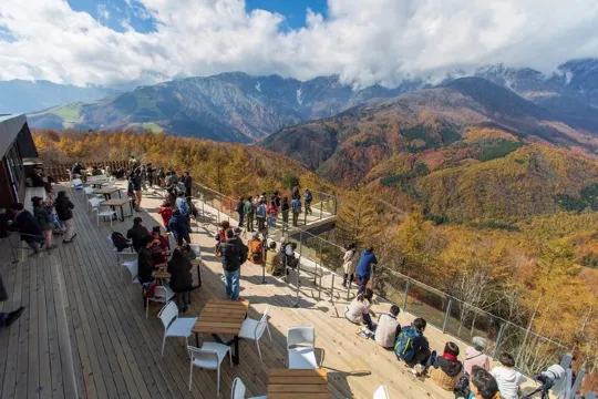 白馬岩岳山頂展望台