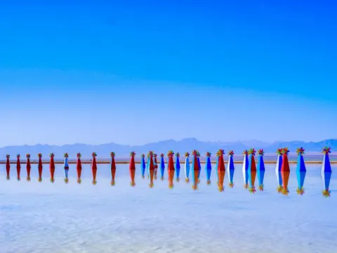 茶卡鹽湖