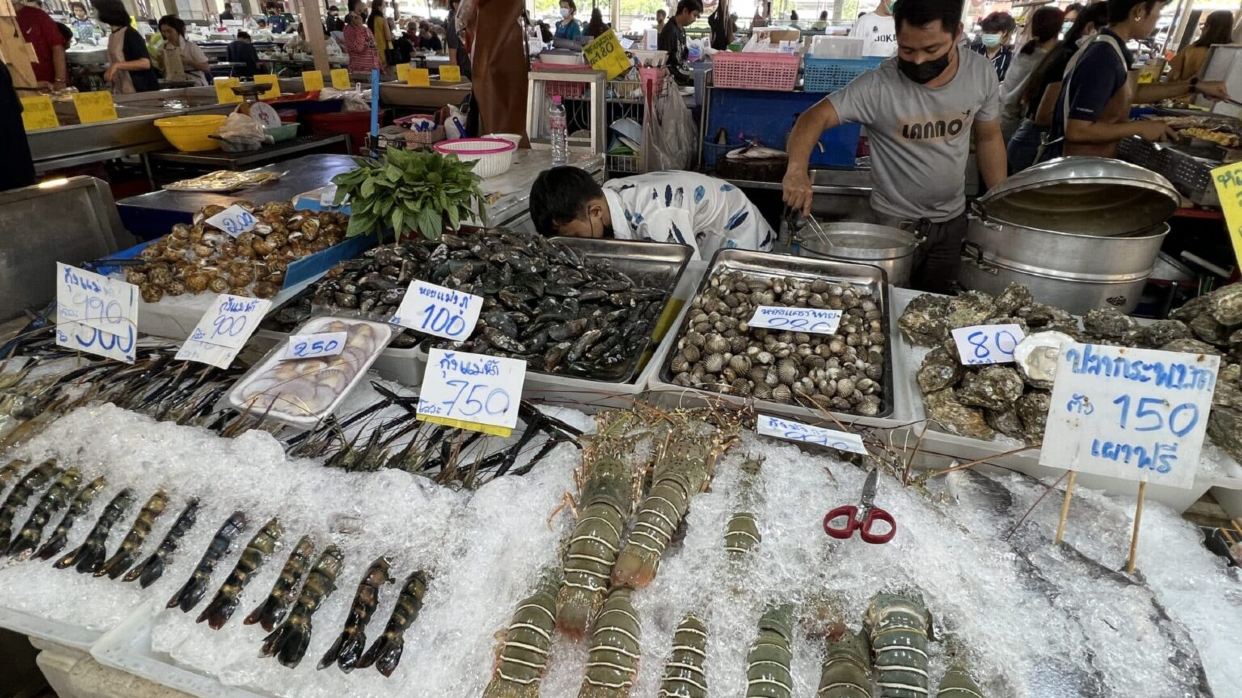 吞武里海鮮市場