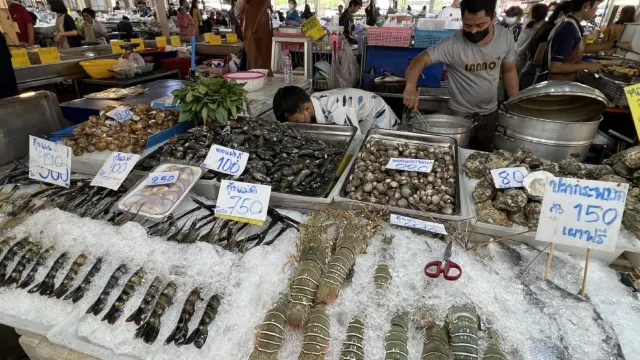 吞武里海鮮市場