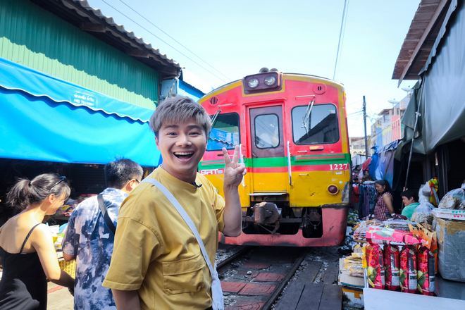 Mae Klong火車鐵路市場