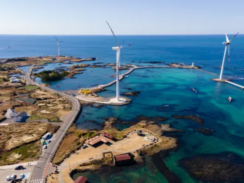 新昌風車海岸道路