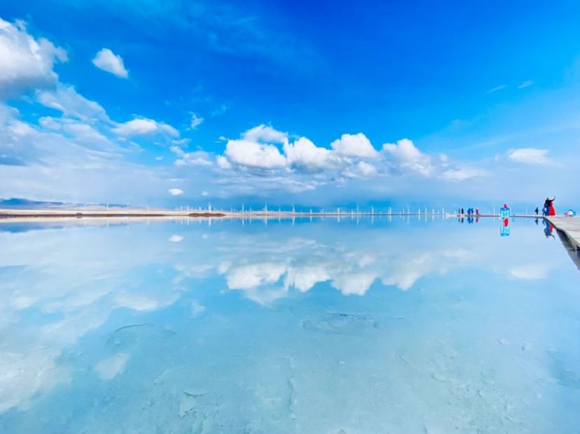茶卡鹽湖