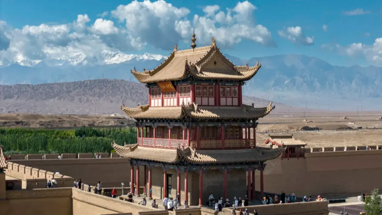 嘉峪關城樓