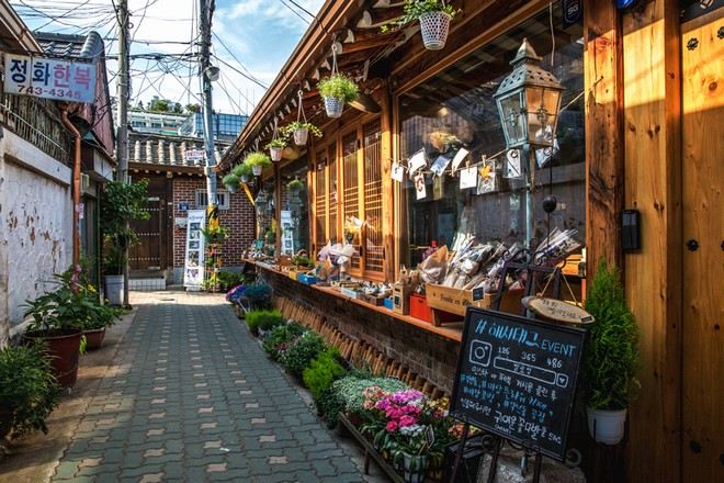 益善洞韓屋胡同