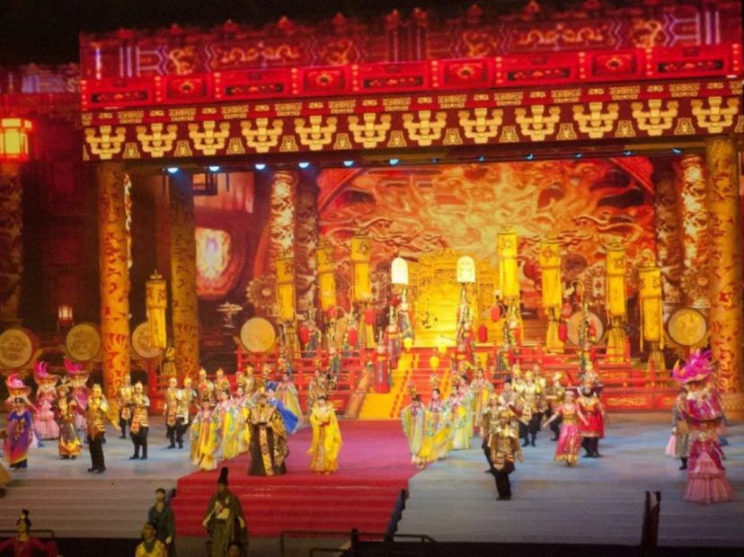 大型實景舞台表演《駝鈴傳奇》秀