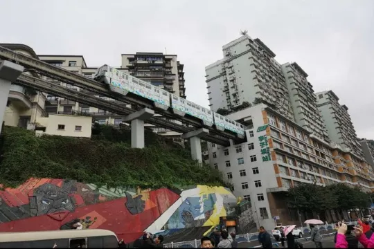 重慶輕軌體驗

