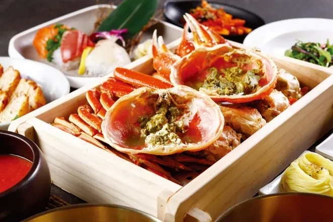 松葉蟹料理