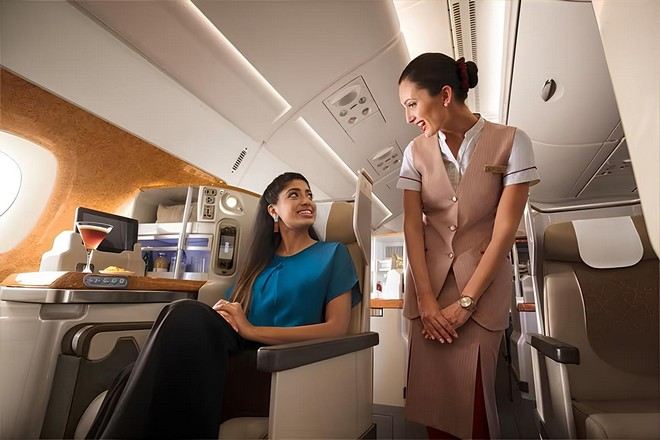 阿聯酋航空A380 商務艙