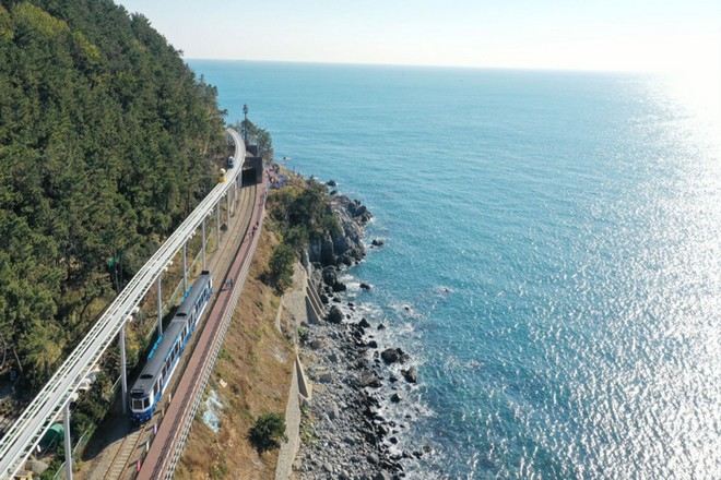 Blueline Park海雲台海岸列車