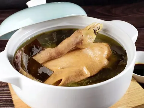 三缺一~帶皮鴨湯