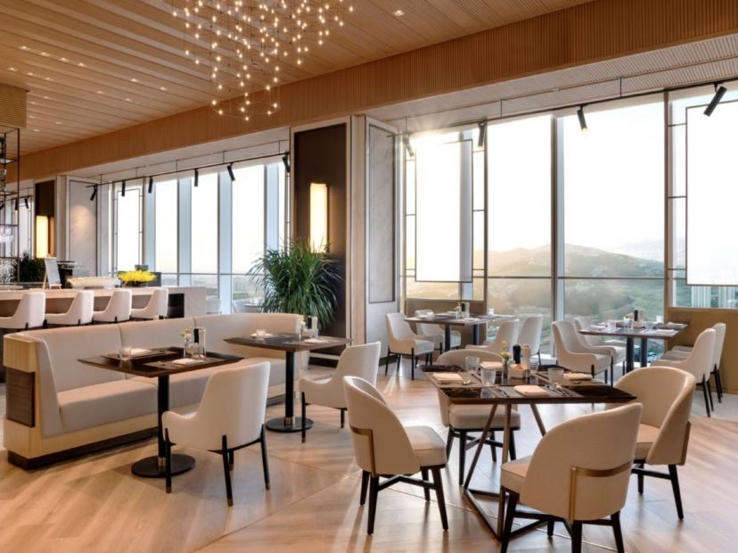 濟南凱賓斯基酒店~53層餐廳