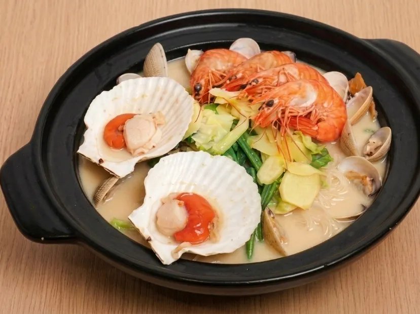 金湯三鮮米粉煲