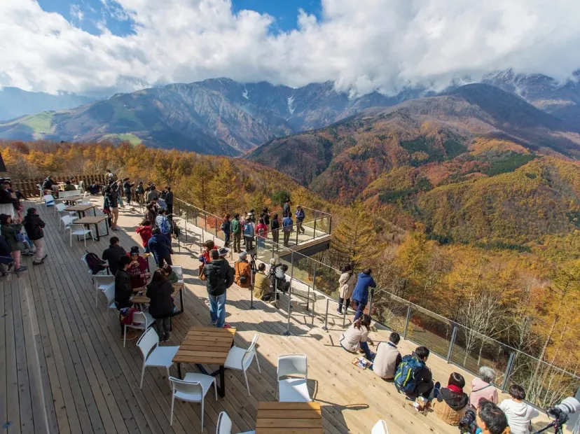 白馬岩岳山頂展望台
