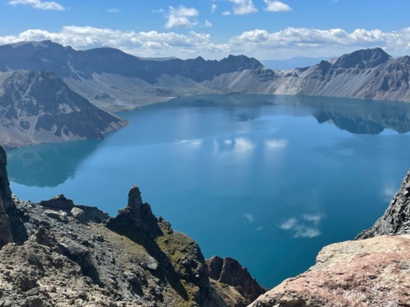 長白山北坡天池