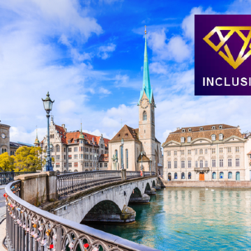 瑞士+德國 10天團【優遊全包】斯圖加特-保時捷博物館、登山火車往哥納格爾特雪山、新天鵝堡(外觀)、德國最高山峰～楚格峰大雪山、萊茵河瀑布區、哥納格爾特雪山、詩隆古堡(湖邊城堡)