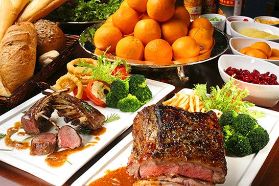 酒店海鮮自助晚餐