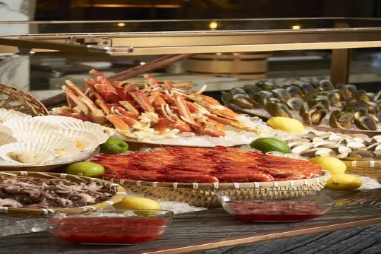 杭州君悅酒店豪華自助晚餐