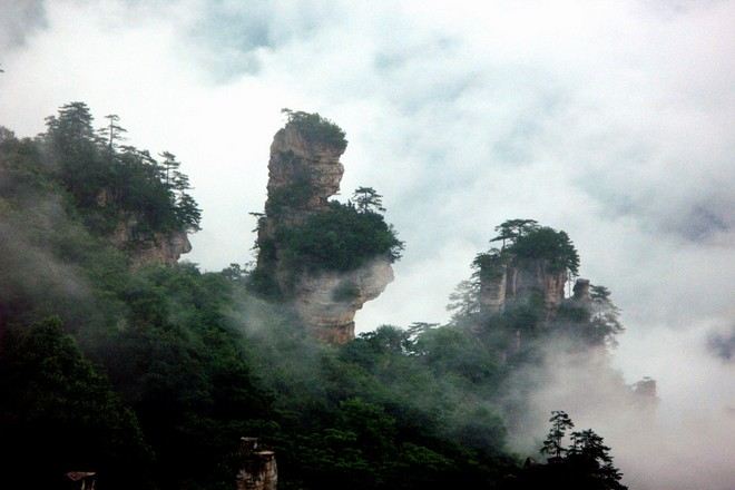 天子山景區 - 仙女散花(石家簷景區)