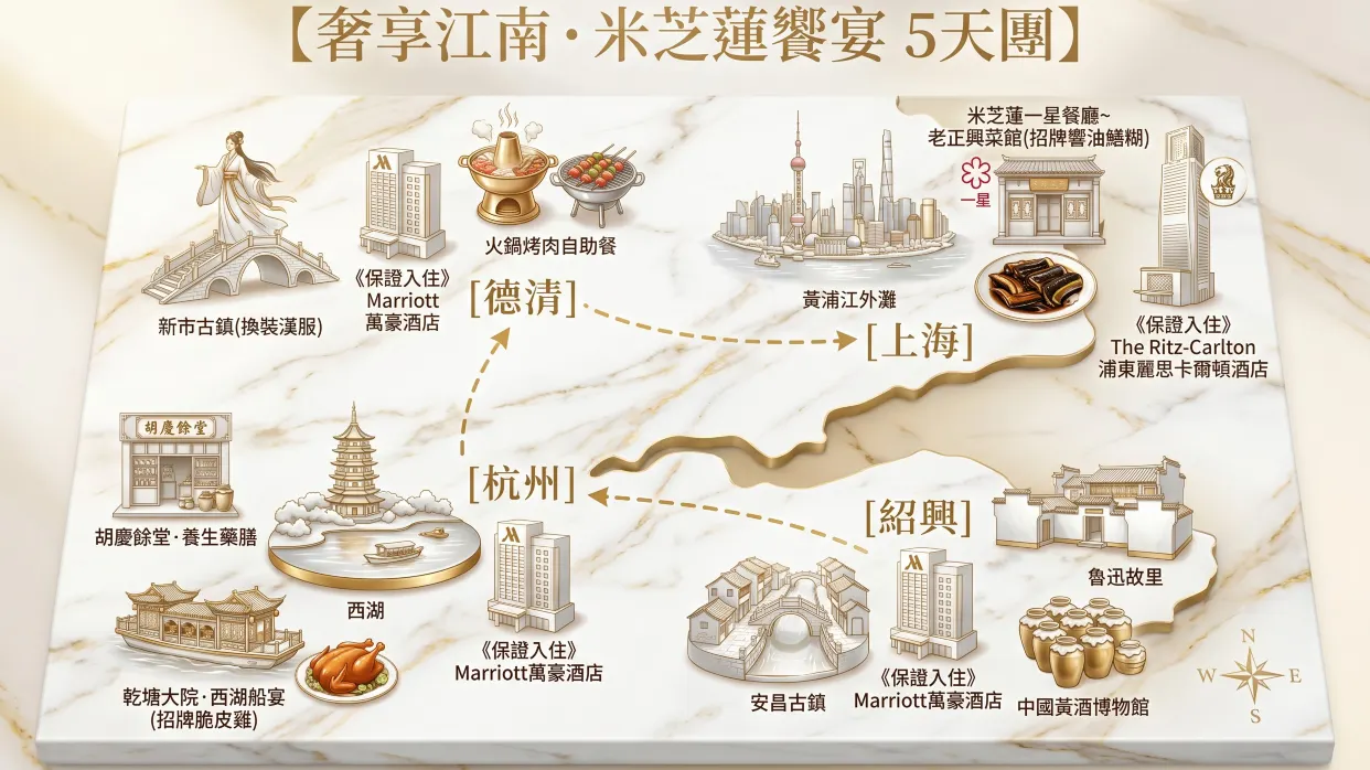 行程示意圖